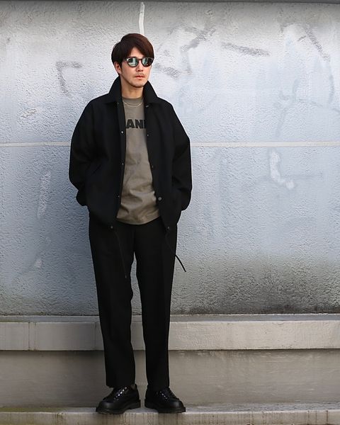 【MARKAWARE】ORGANIC WOOL HONEYCOMB SET UP STYLE