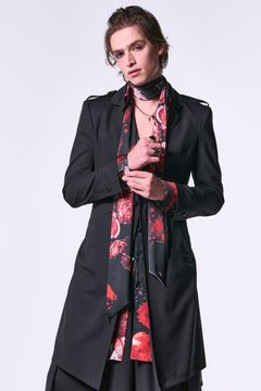 Splash Flora Satin Stole / スプラッシュフローラサテン ストール