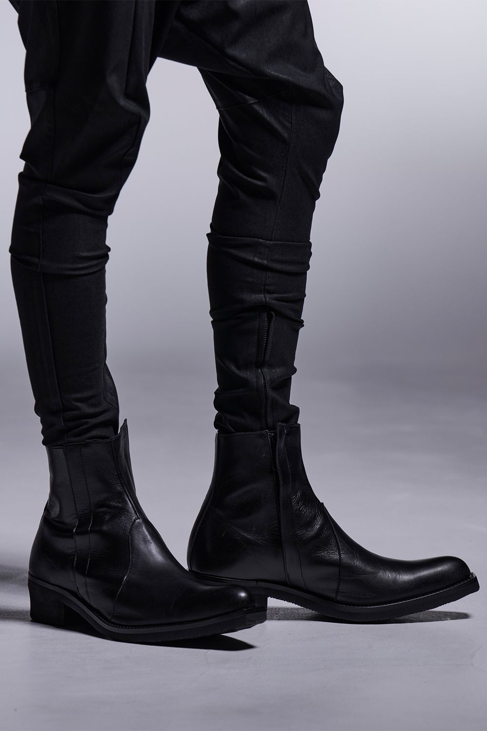 Cow Hide Middle Boots / カウハイド ミドルブーツ