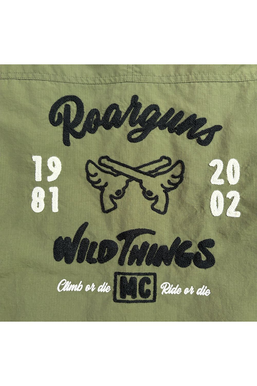 roarguns × WILD THINGS EMB / ロアーガンズ × ワイルドシングス ンブロイダリー