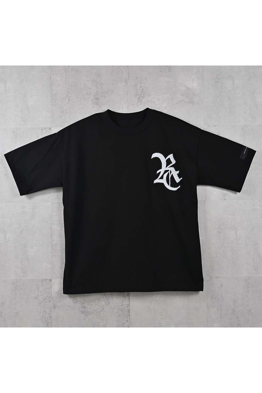 RC OVER TEE / RCロゴ サガラ刺繍ワッペン オーバー Tシャツ