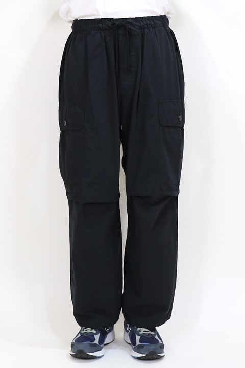 TUMBLED ORGANIC COTTON POPLIN FATIGUE PANTS / オーガニックコットン ポプリン ファティーグパンツ