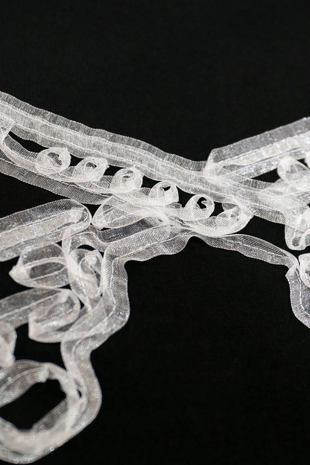 ORGANDY CROSSGUN T (Women's) / オーガンジー クロスガン Tシャツ