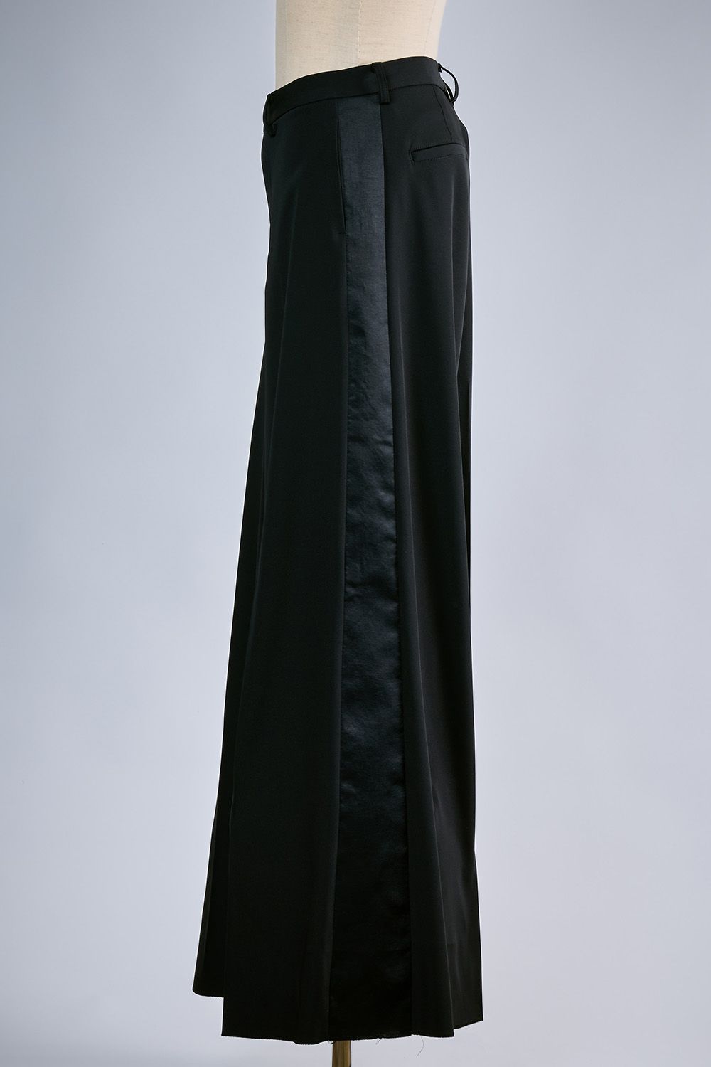 【COSTUME LINE】W-Satin Wide Slacks / SUGIZO コスチュームライン ワイド スラックス