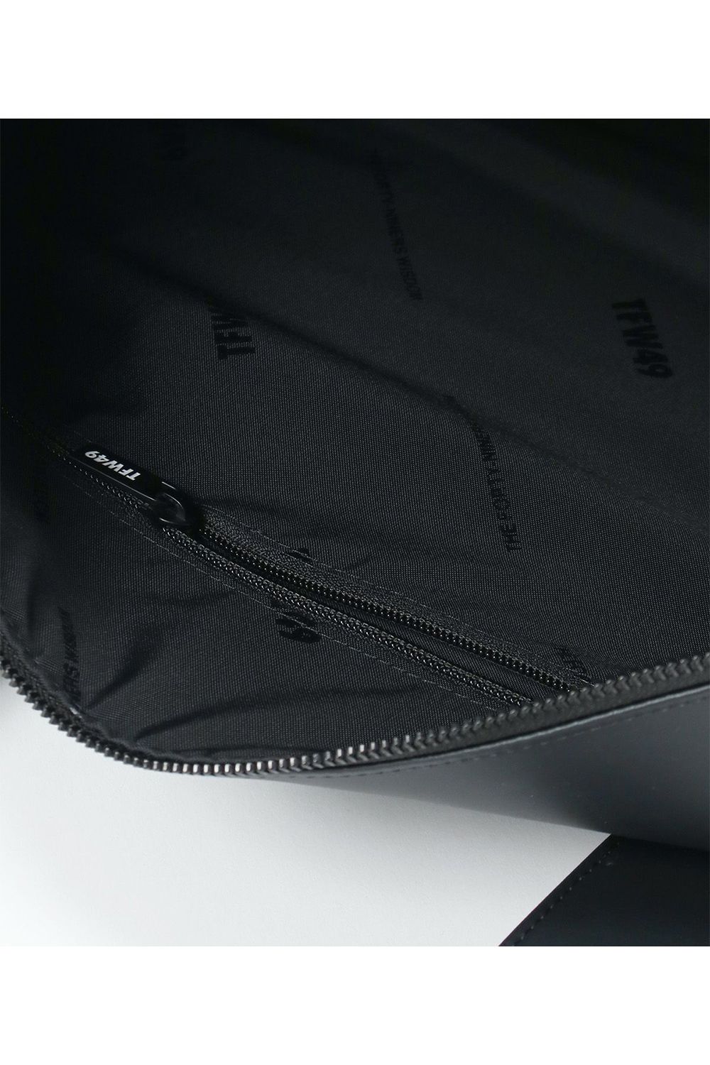 LEATHER BOSTON BAG / シンセティックレザー ボストンバッグ