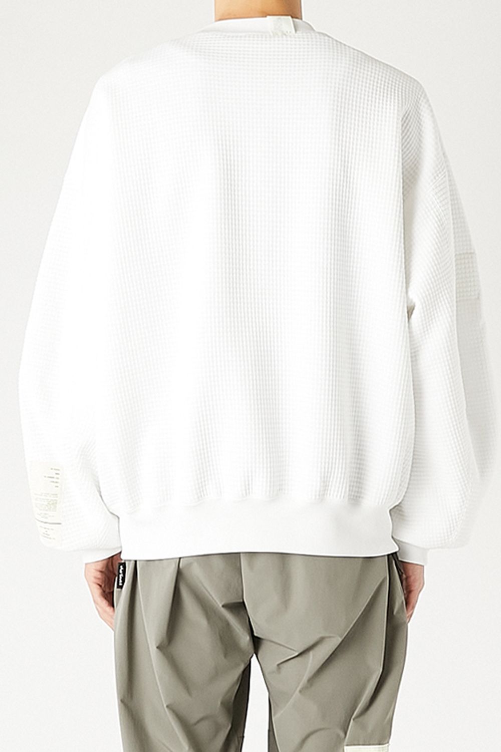 N.HOOLYWOOD TEST PRODUCT EXCHANGE SERVICE CREWNECK SWEATSHIRT / エヌハリウッド テストプロダクトエクスチェンジサービス クルーネック スウェットシャツ