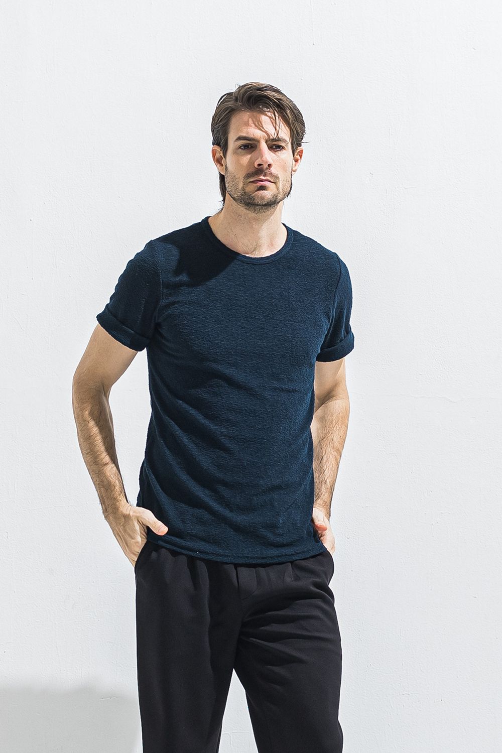 PILE ROLL UP TEE / パイル ロールアップ Tシャツ