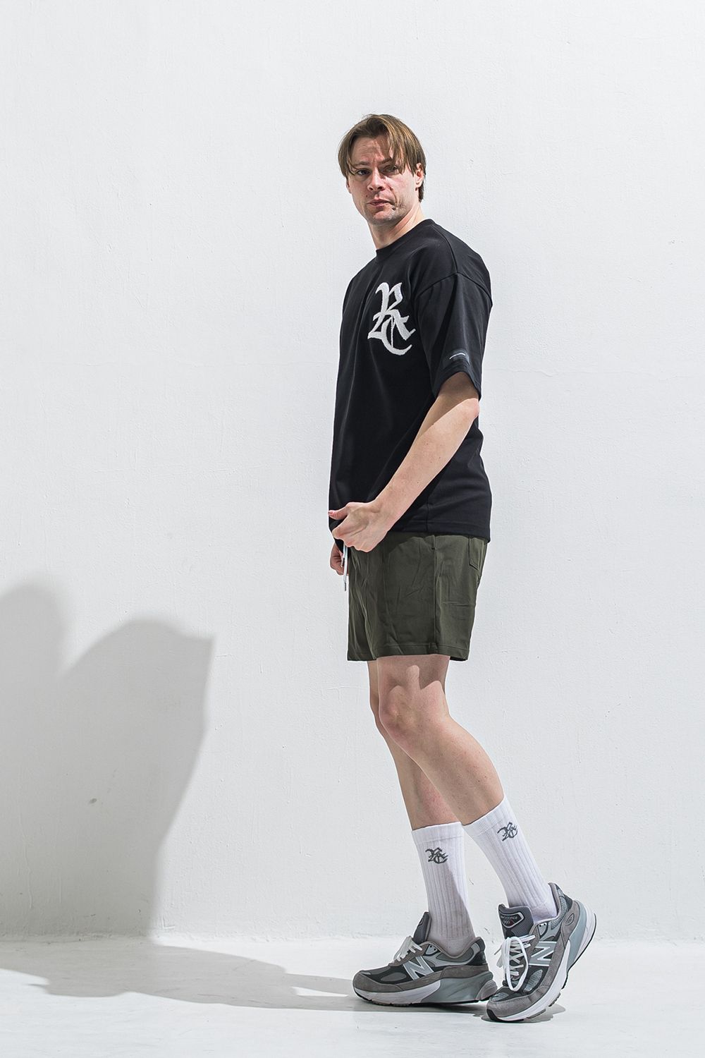 RC OVER TEE / RCロゴ サガラ刺繍ワッペン オーバー Tシャツ