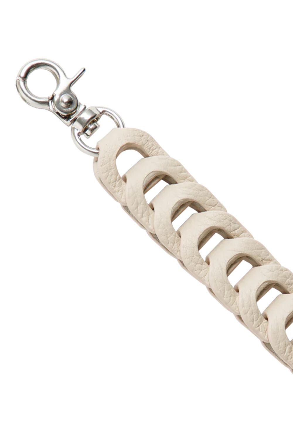 Hand STRAP Symbole  / シンボルチェーン レザーハンドストラップ｜ベージュ