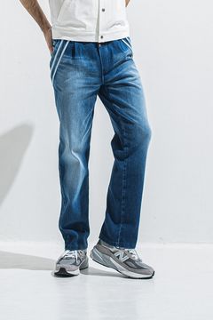 EDGE DENIM SEMI WIDE PT / エッジ デニム セミワイドパンツ