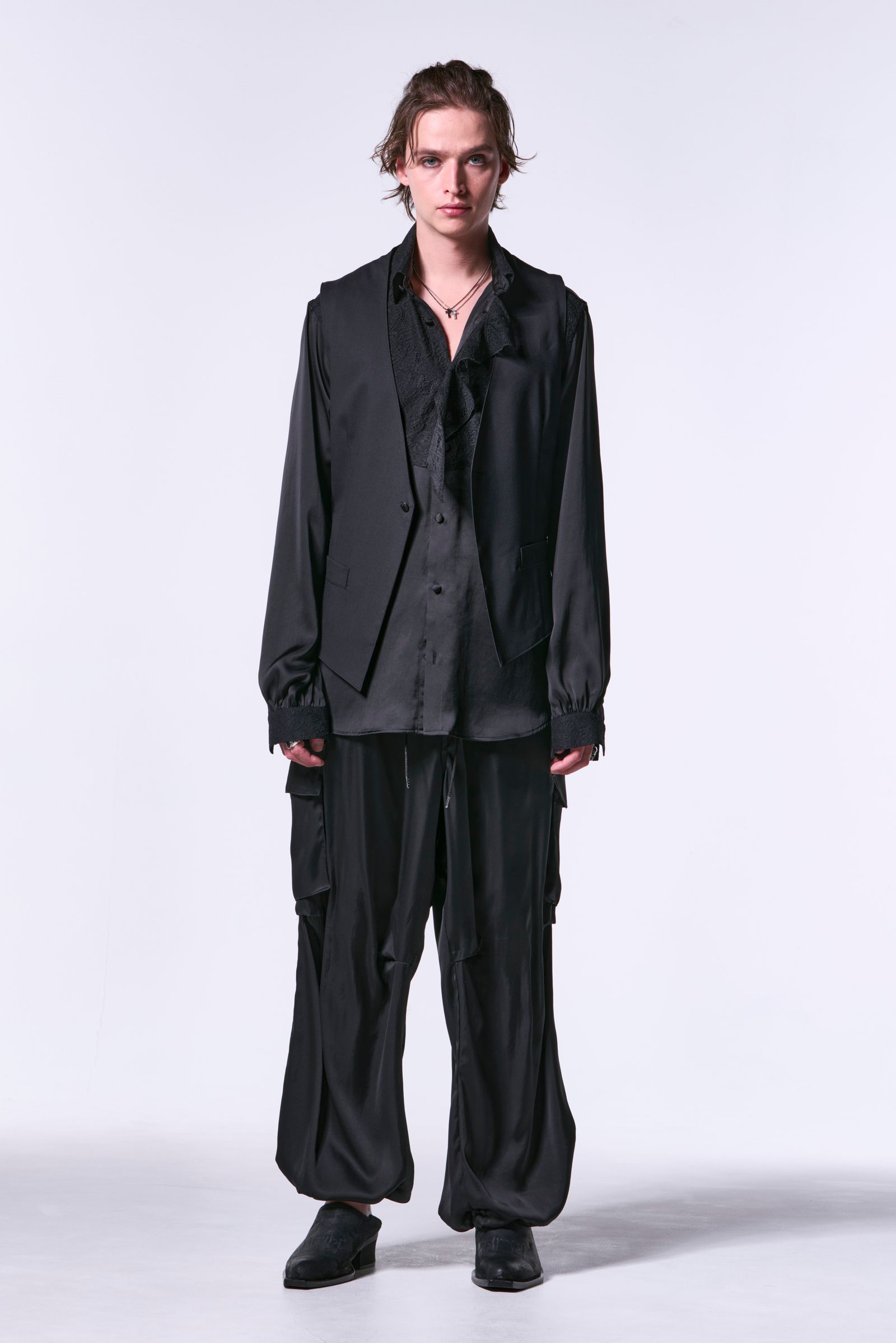 Lace Up Vest / レースアップベスト