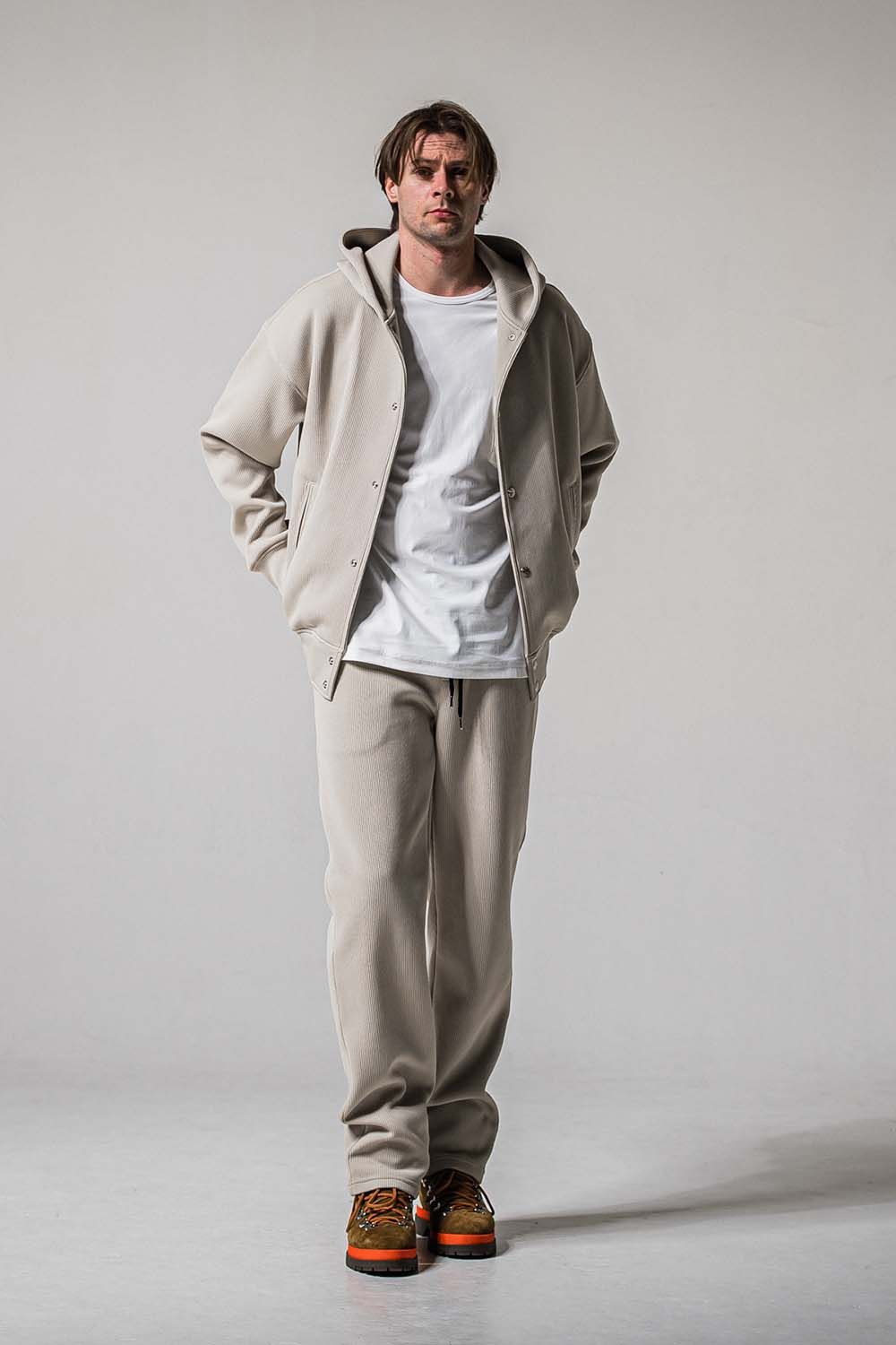 AZE WIDE TUCK PANTS / 畔編み ワイド タックパンツ