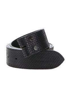Python Belt / パイソンレザーベルト （バックル別売り）