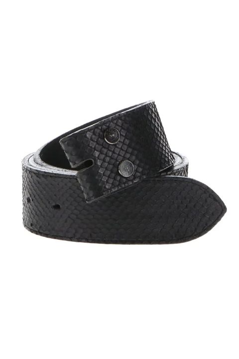 Python Belt / パイソン レザー ベルト （バックル別売り）