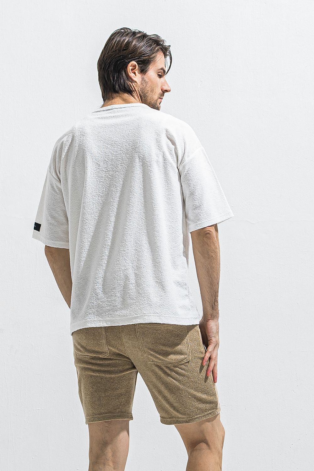 PILE OVER TEE / パイル オーバーサイズ ポケットTシャツ