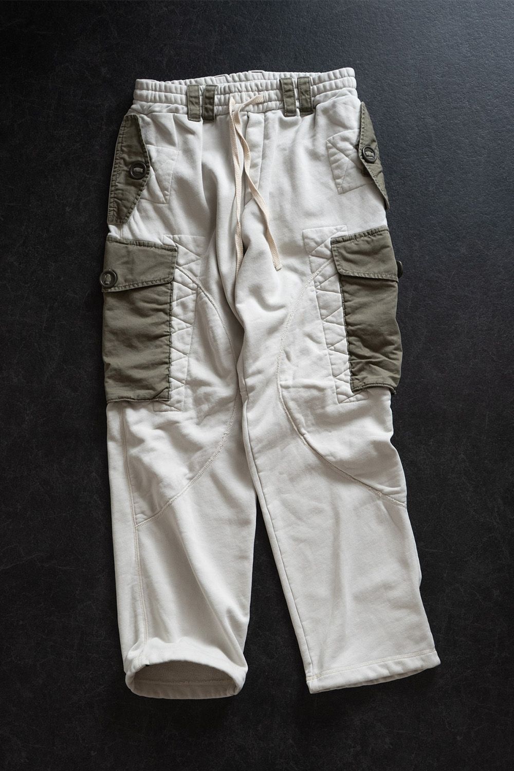 PARACHUTE SWEATPANTS / パラシュート スウェット パンツ リメイクパンツ