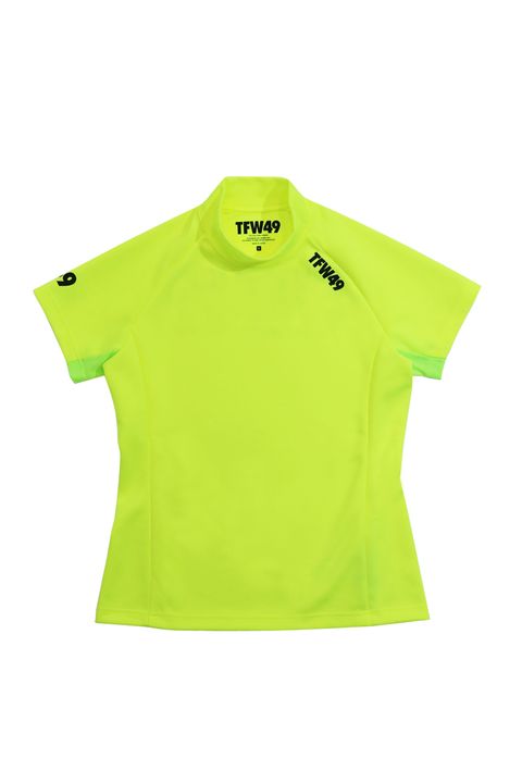 SL MESH MOCK NECK T  LADY'S  / スリーブ メッシュ モックネック ティー レディース