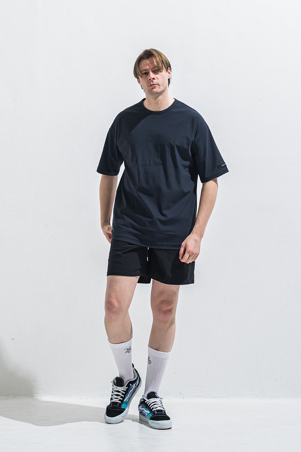 NYLON OVER TEE / ナイロン オーバーサイズ Tシャツ
