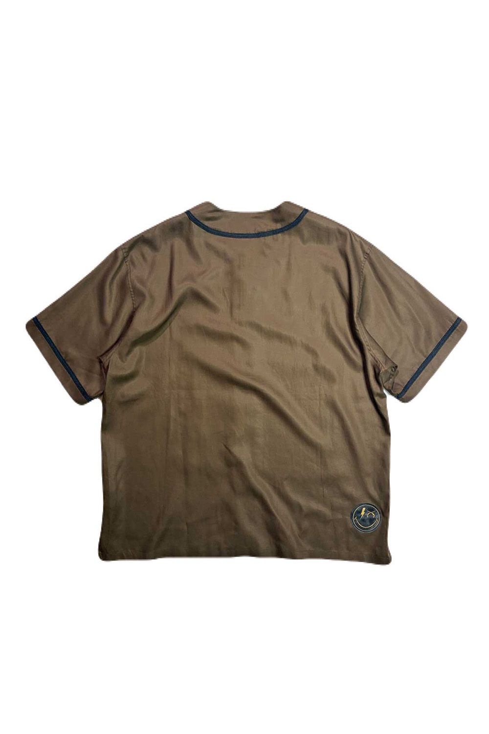 LYO B.B SHIRT/PATCH / リヨセル ベースボール シャツ ショートスリーブ