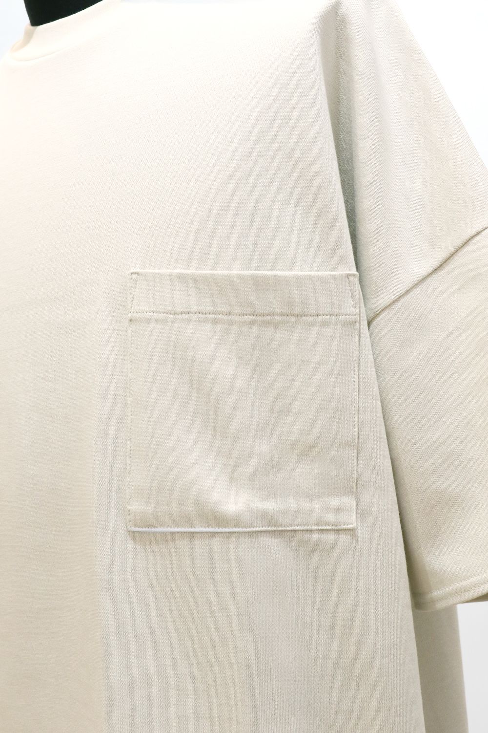 20//1 RECYCLE SUVIN ORGANIAC COTTON KNIT POCKET TEE / リサイクル スビン オーガニックコットン 度詰天竺 ポケット Tシャツ