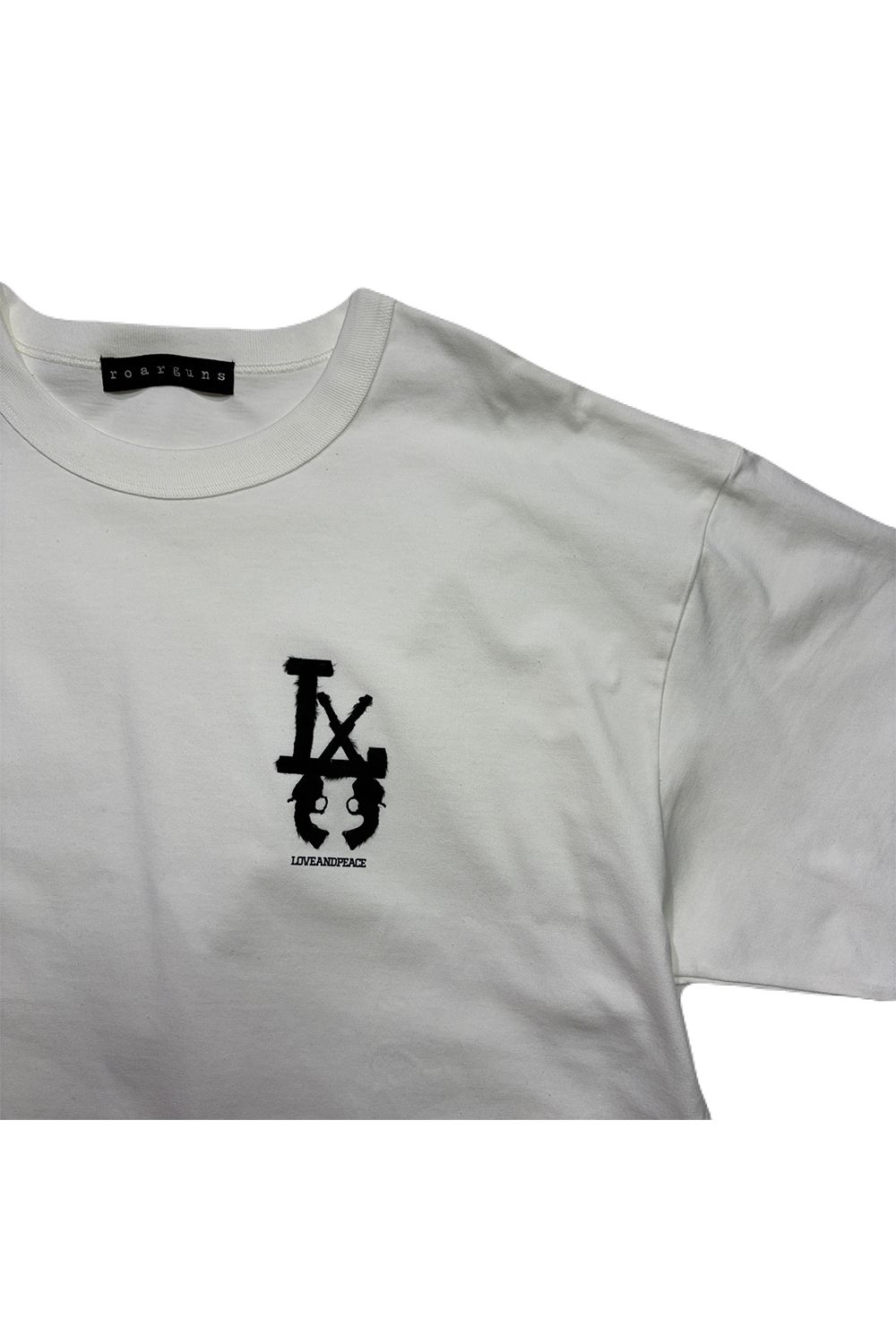 LA FAR PRINT S/S T / LA ファー フロッキープリント ショートスリーブ Tシャツ