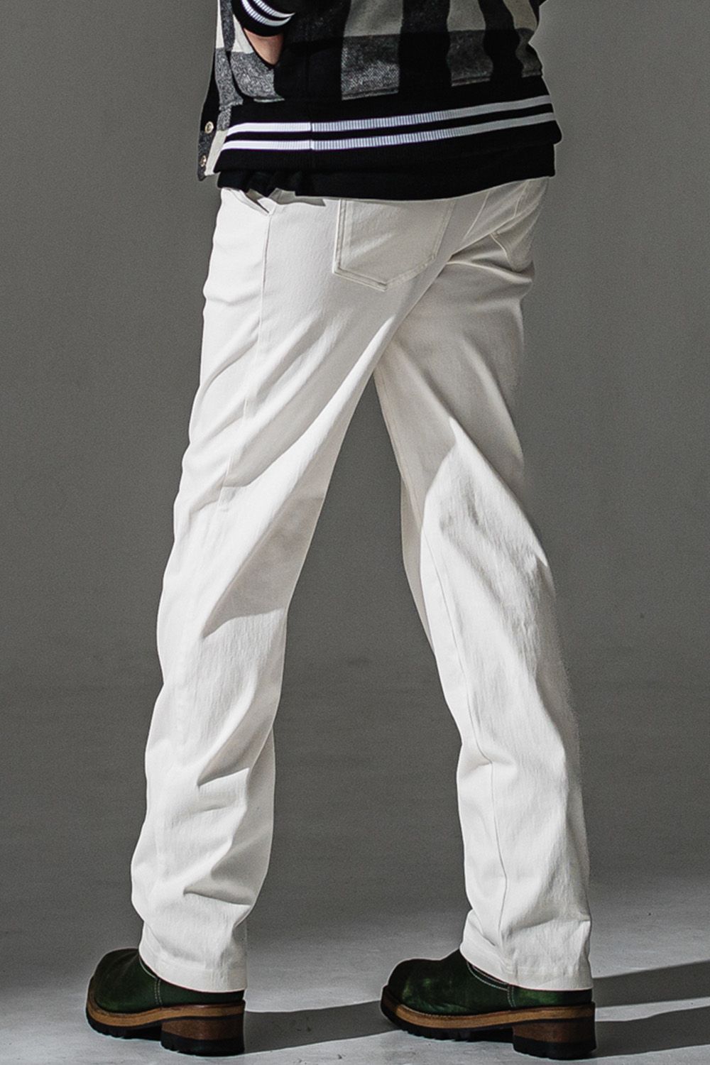 DENIM JERSEY WIDE PANTS / デニム ジャージ ワイドパンツ