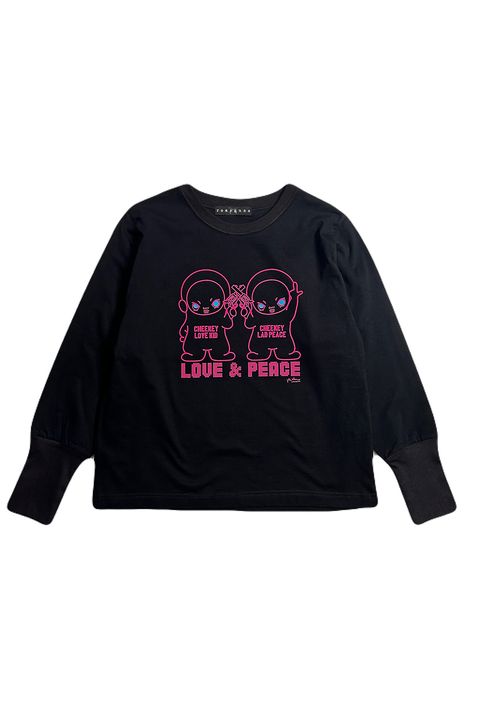 〈レディース〉CHEEKEY L/S T / チーキー ロングスリーブ Tシャツ