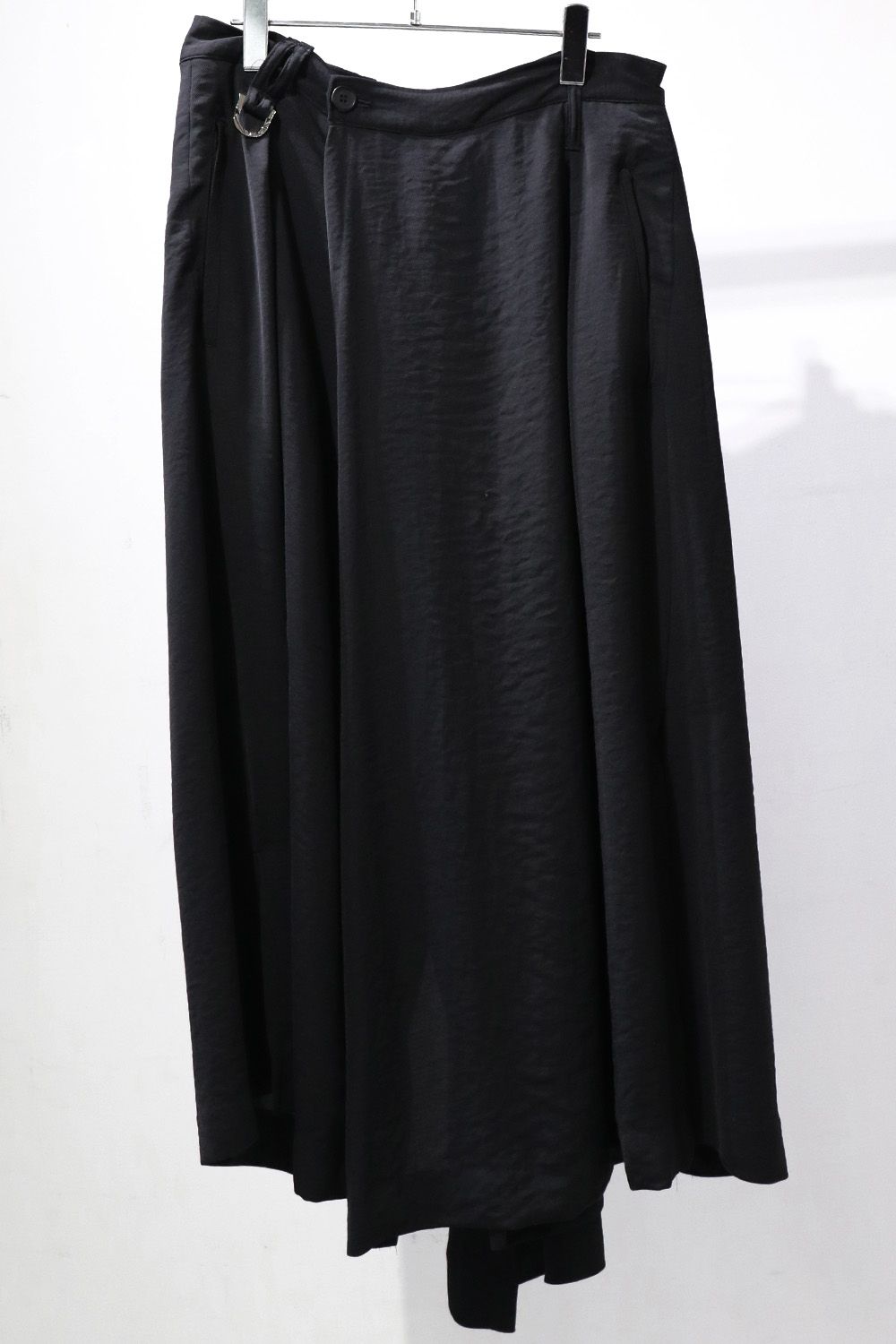 kiryuyrik - Vintage Twill Skirt Wide Tuck Slacks