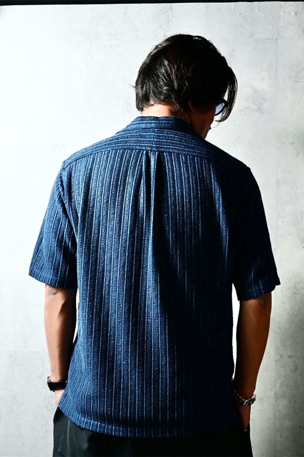 russel shirts / ラッセル織り オープンカラーシャツ