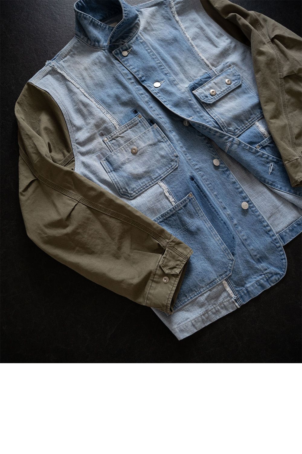 CENTER SEAM COVERALLS×M65 / センターシーム カバーオール M65 ドッキング
