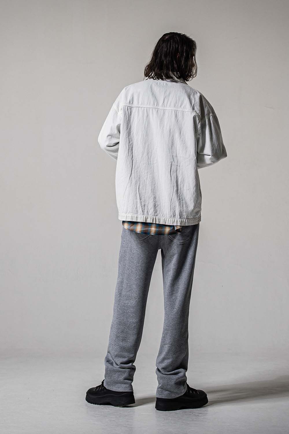 HF URAKE WIDE TUCK PANTS / 裏毛 ワイドタックパンツ