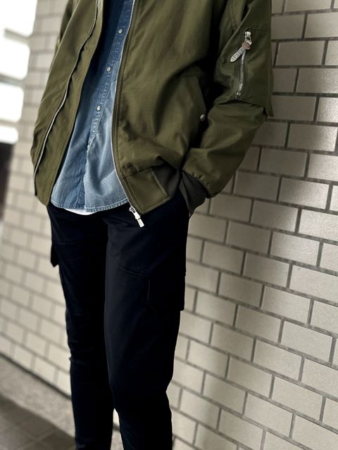 RESOUND CLOTHINGの人気カーゴパンツDARRELL SWEAT CARGO PTを使用したコーディネートをご紹介いたします！