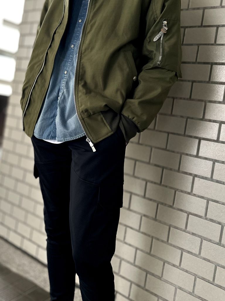 RESOUND CLOTHINGの人気カーゴパンツDARRELL SWEAT CARGO PTを使用したコーディネートをご紹介いたします！