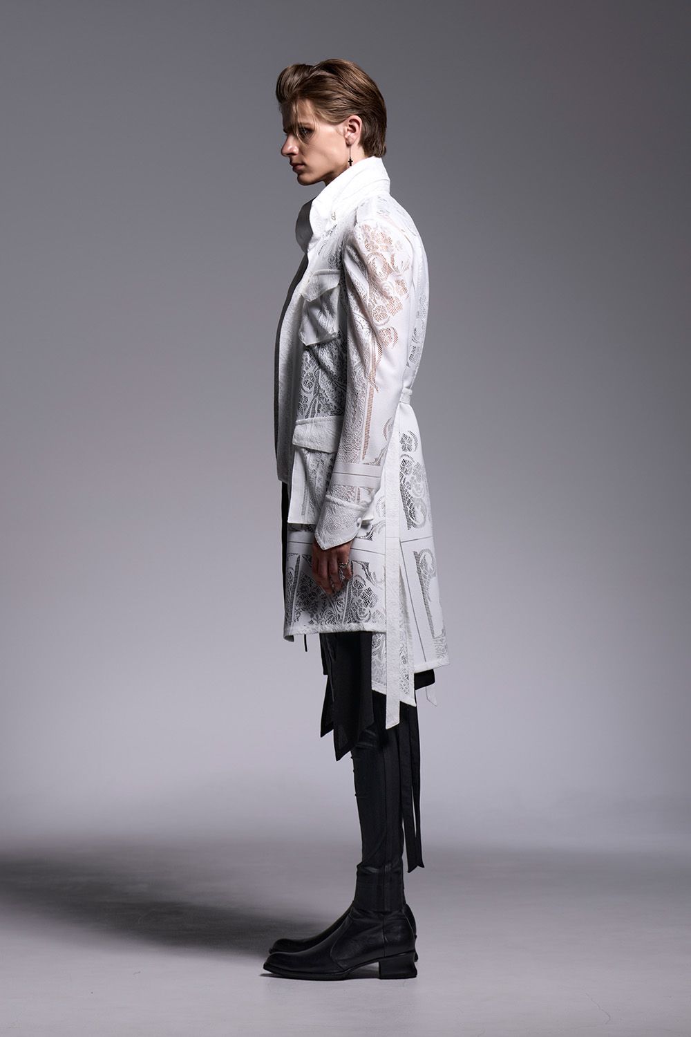 Coating High Tension Jersey Sarrouel Pants / コーティングハイテンションジャージー サルエルパンツ