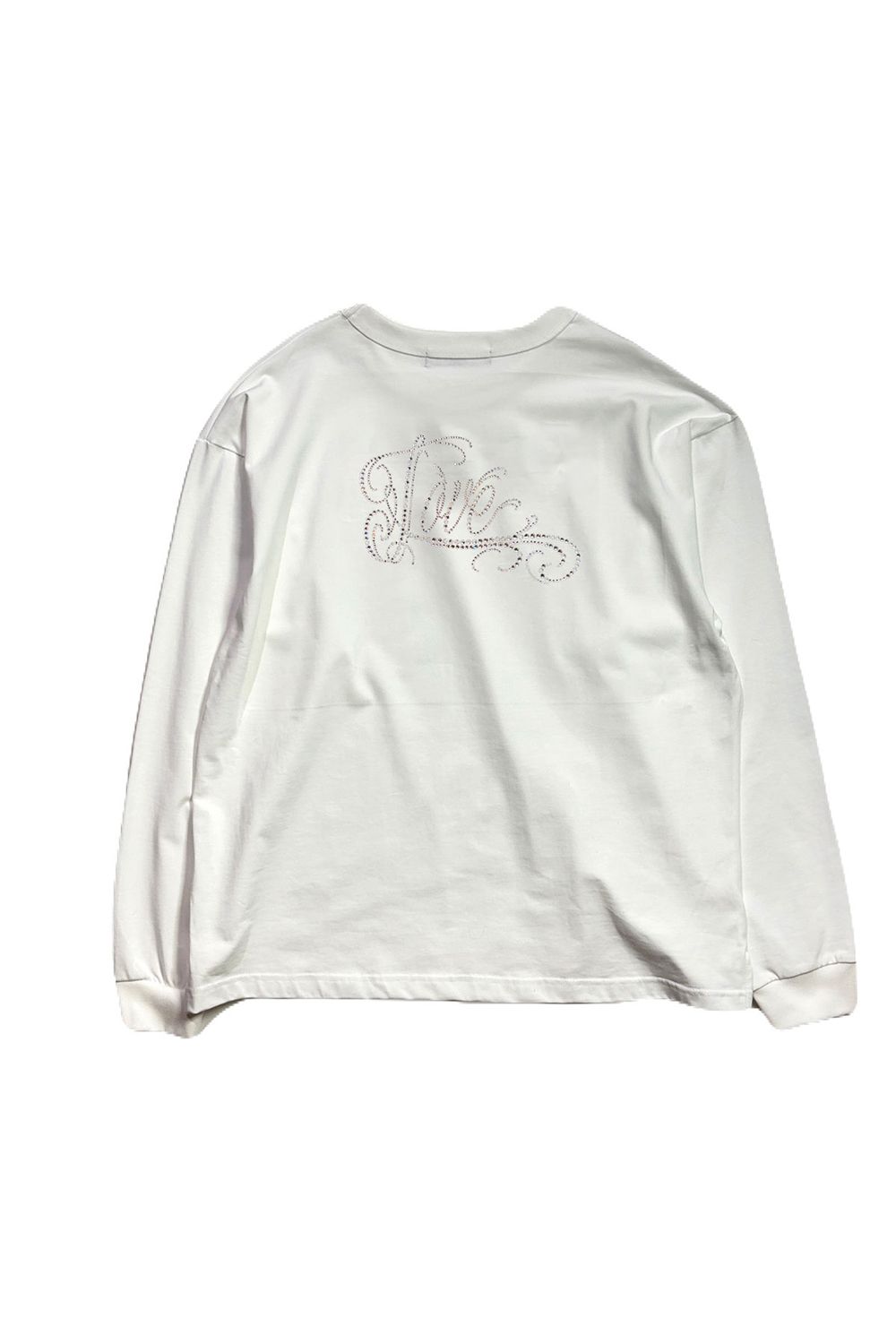WING EMB LOVE L/S T / ウイングクロスガン エンブロイダリー ラブ クリスタル ロングスリーブ Tシャツ