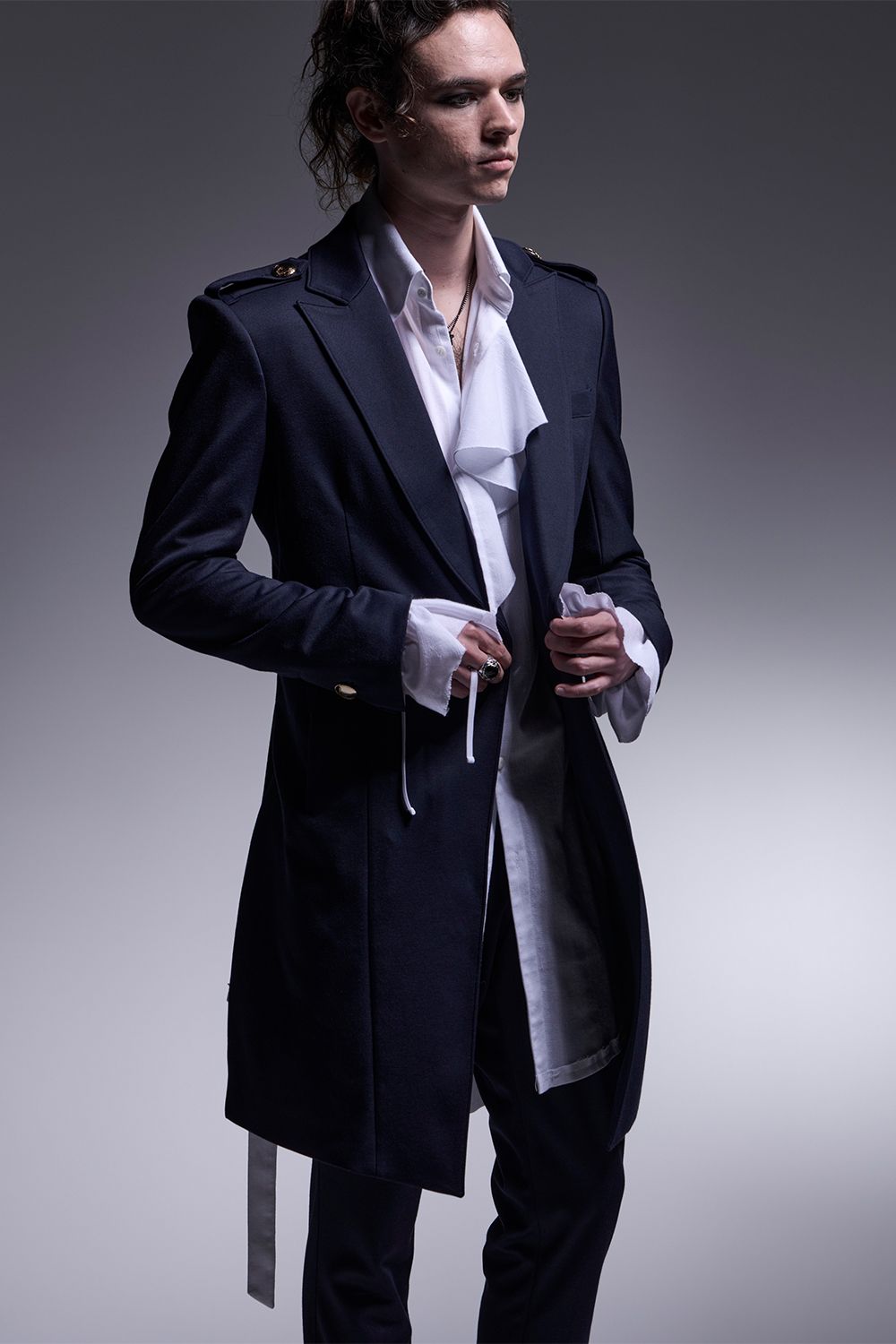 Kiryuyrik キリュウキリュウ Python Long Jacket Kiryuyrik キリュウキリュウ Python Long Jacket