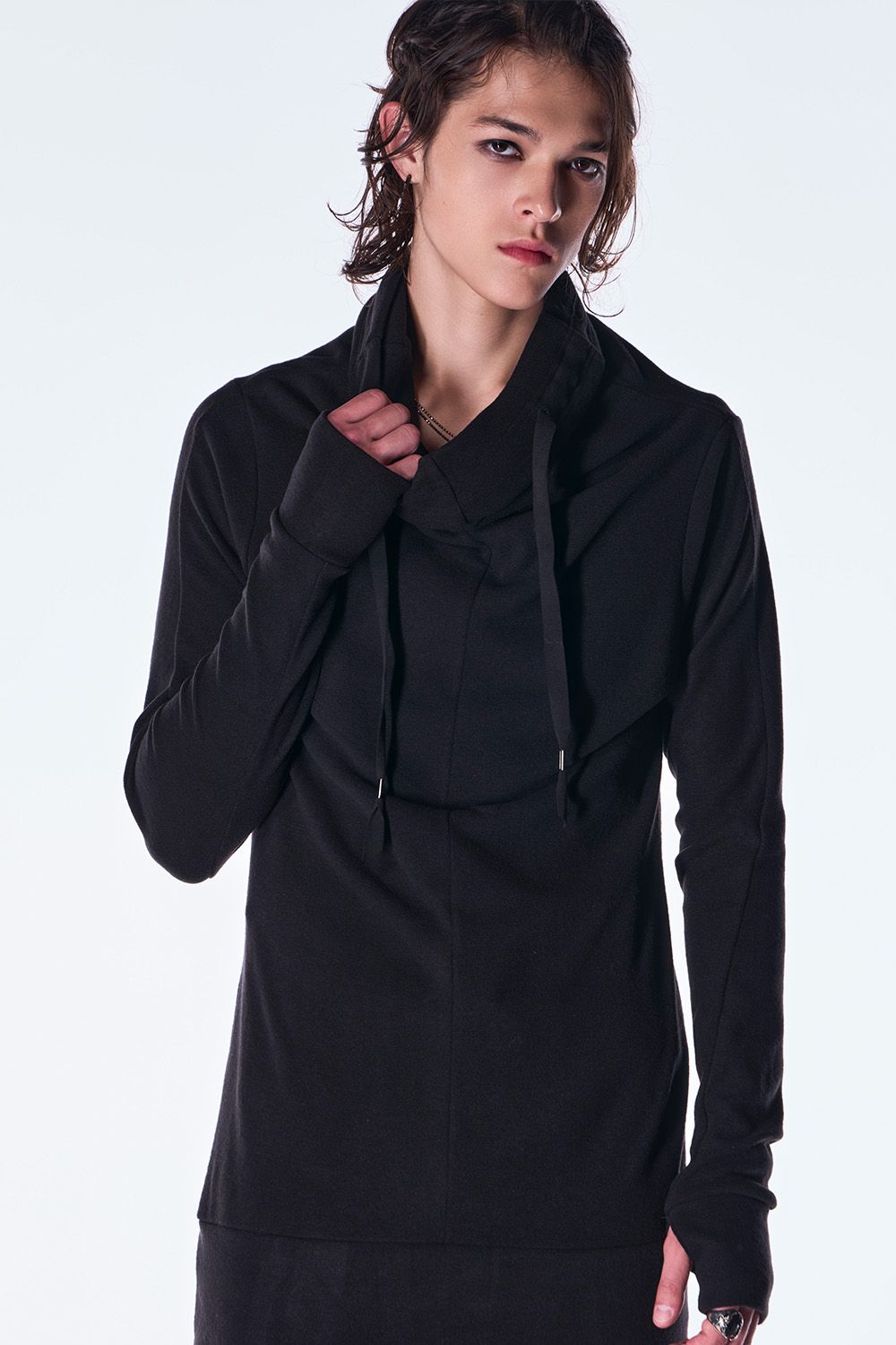 Heat Tech Jersey Loose Neck Pull Over / ヒートテック ジャージ ルーズネック プルオーバー