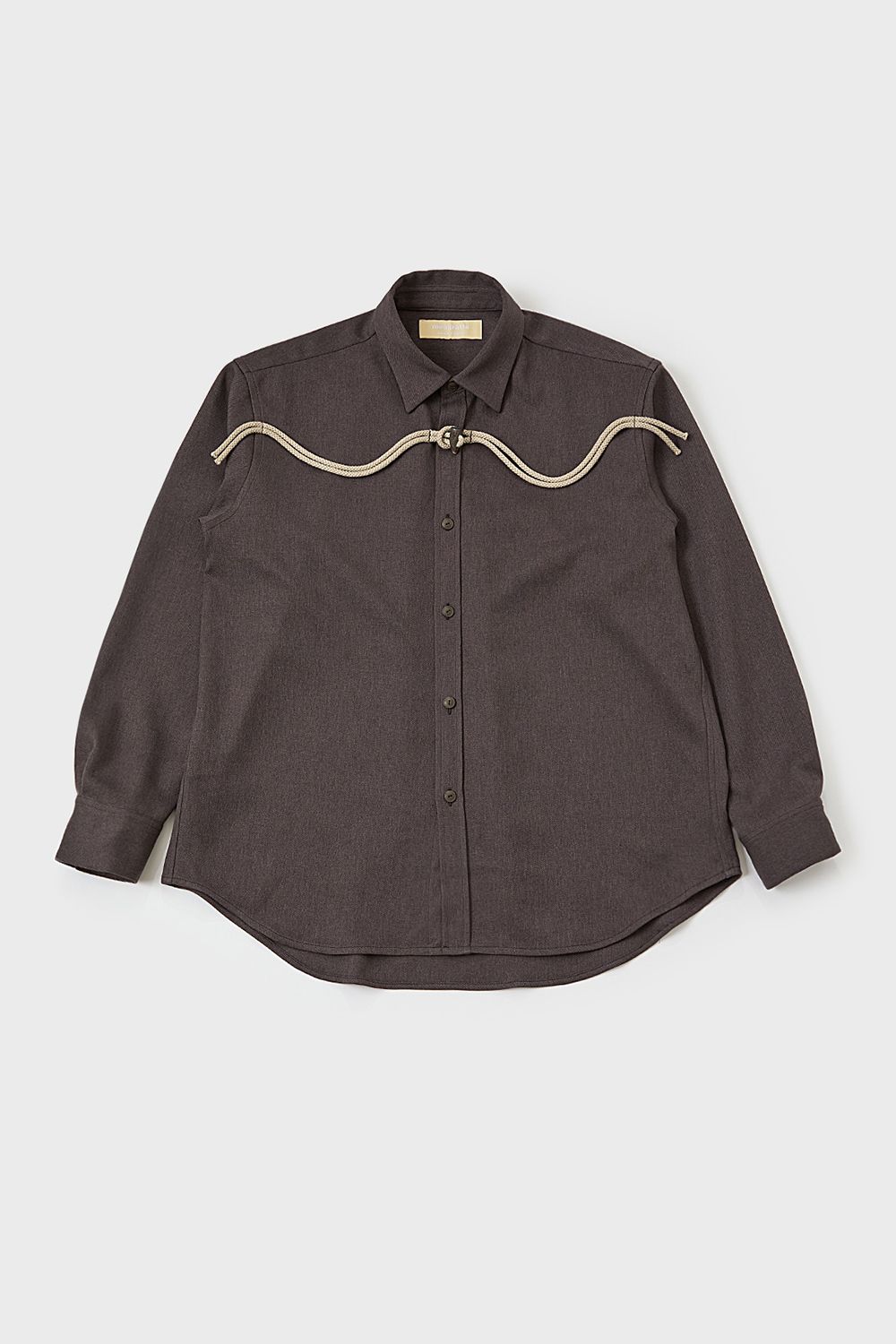 Toggle button shirt / トグル ボタン シャツ