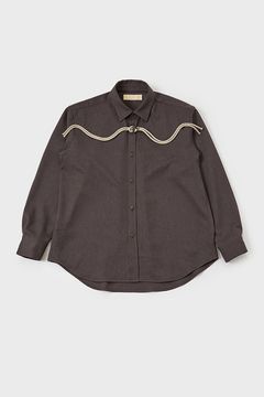 Toggle button shirt / トグル ボタン シャツ