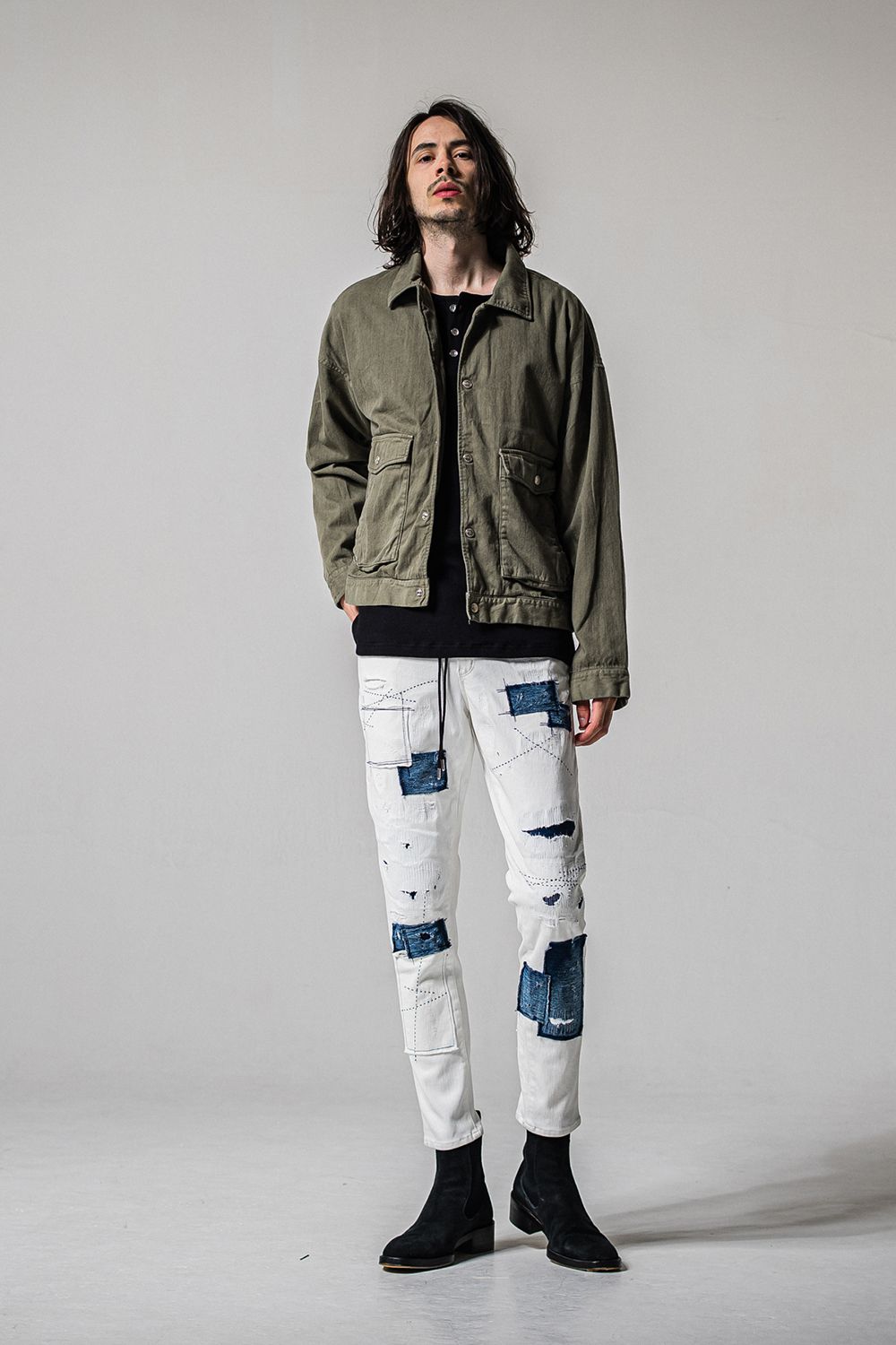 MICK DENIM JERSEY  / ミック デニム ジャージーンズ