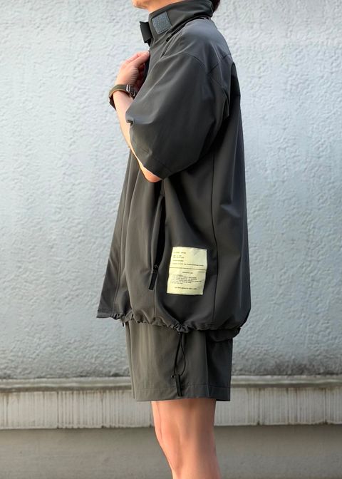 【N.HOOLYWOOOD TPES】DRAWSTRING SHIRT / PANELED T-SHIRT / HALF PANTS