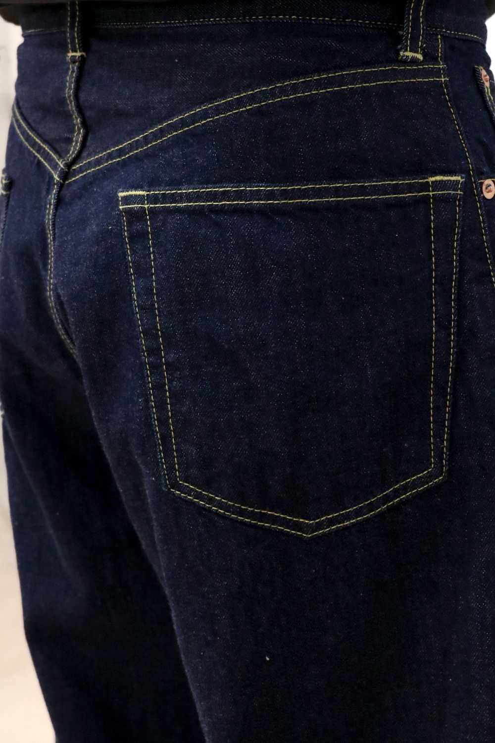ORGANIC COTTON 12oz DENIM COCOON FIT JEANS / オーガニックコットン コクーン フィット デニム