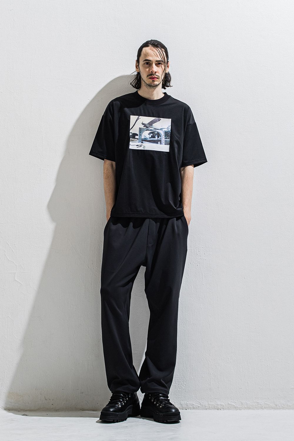 Emilio DB WIDE PANTS / スラックス ワイドイージーパンツ