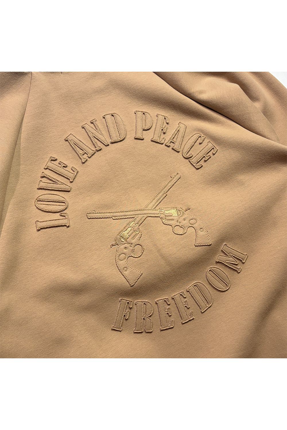 RAZORCUT EMB SWEAT / レザーカット エンブロイダリー スウェット