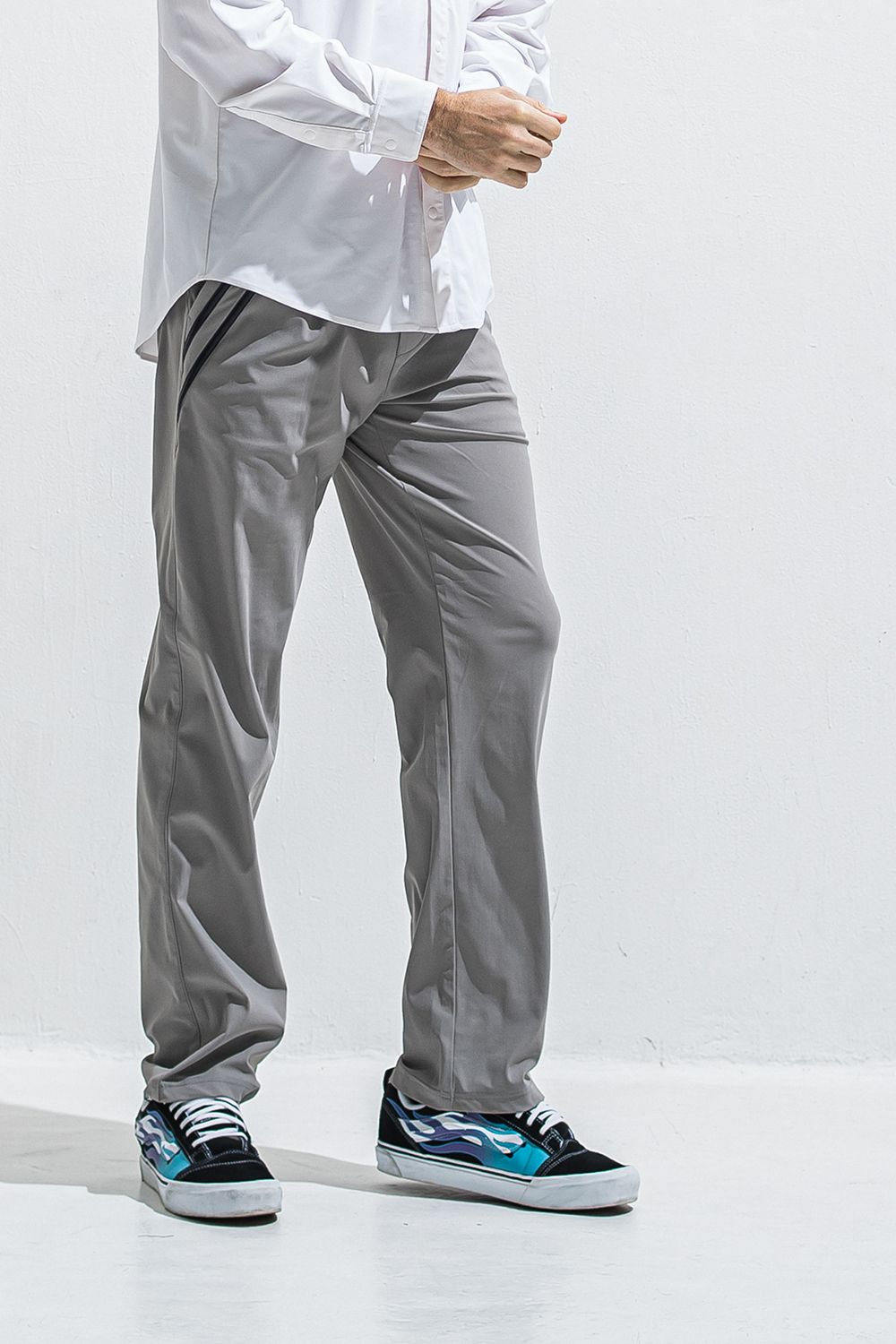 EDGE NYLON SEMI WIDE PT / エッジ ナイロン セミワイドパンツ