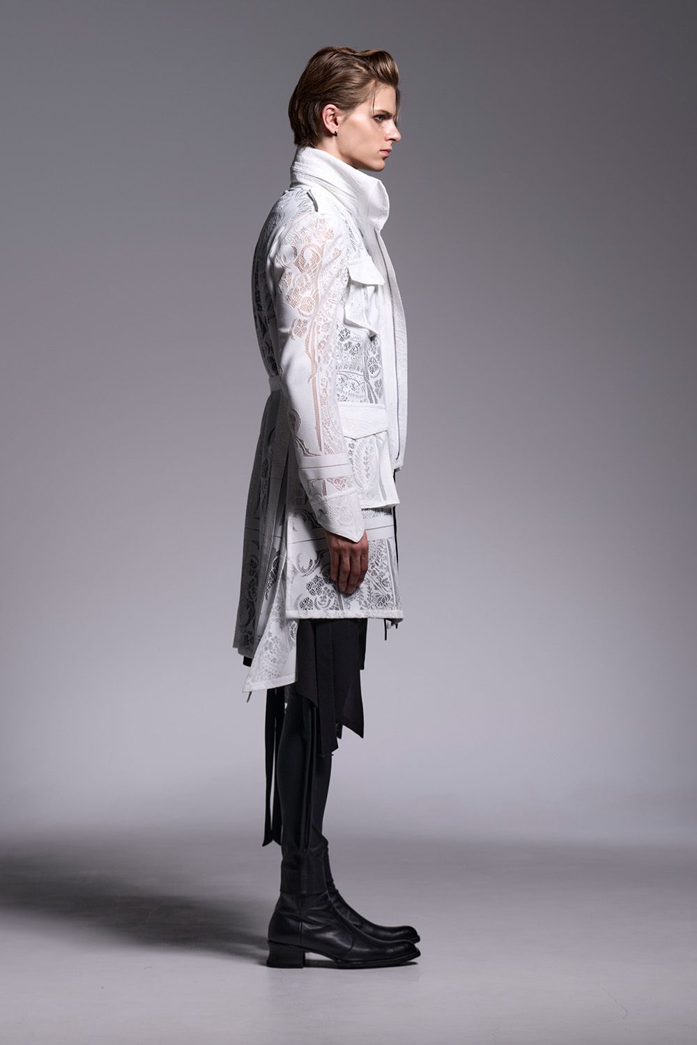 Coating High Tension Jersey Sarrouel Pants / コーティングハイテンションジャージー サルエルパンツ