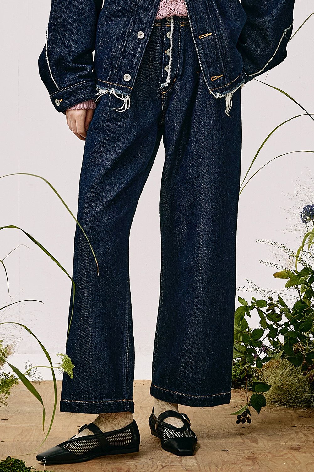 Loose yarn denim PT / ルーズヤーン デニム パンツ