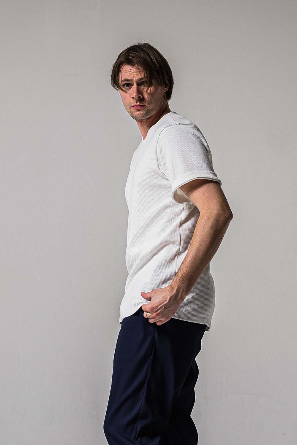 CUT OFF THERMAL T / カットオフ サーマル Tシャツ