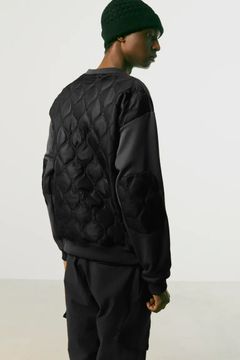 CHAIN QUILT LS T / チェーン キルティング プルオーバー