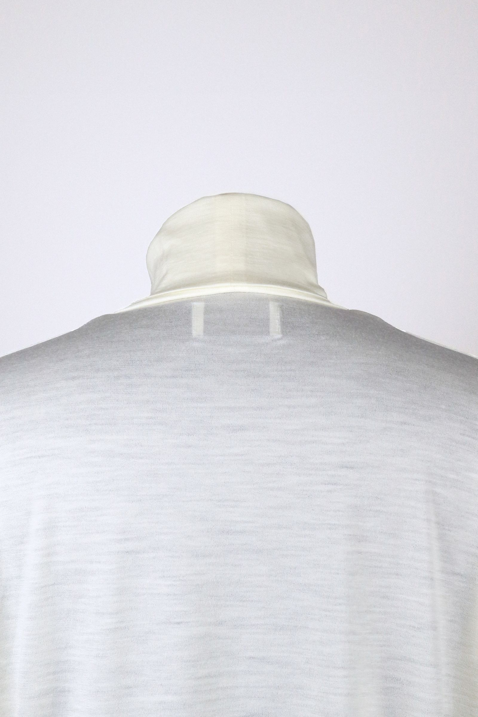 WASHABLE WOOL HIGH NECK SHIRT / ウォッシャブル ウール ハイネック シャツ